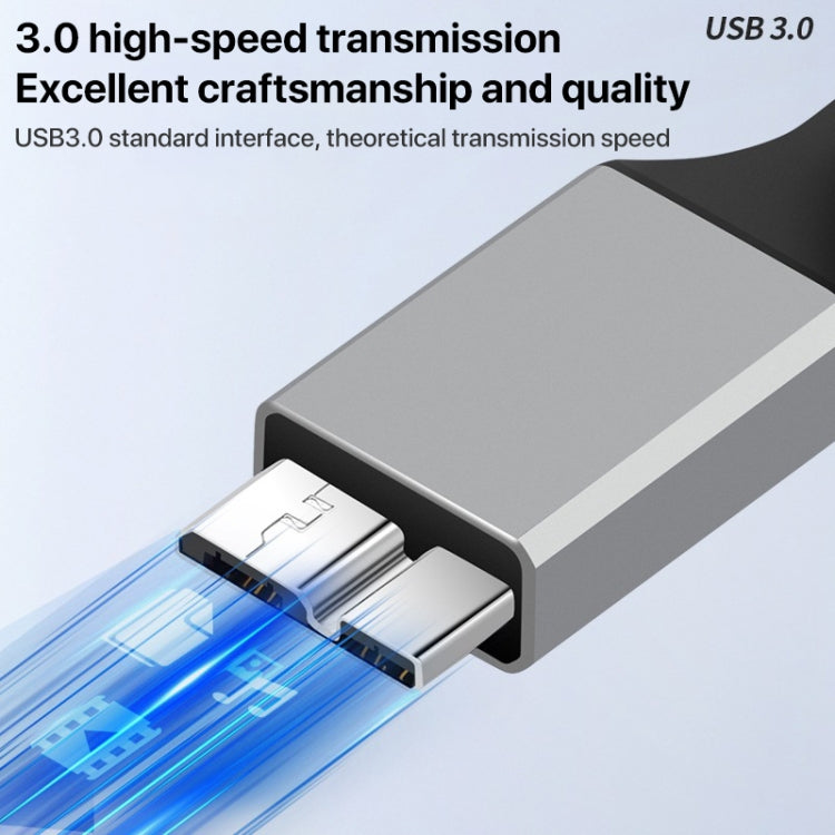 USB-C / Type-C 3.0 to Micro B Mobile Hard Disk Adapter Cable, Length:1m - USB 3.0 by buy2fix | Online Shopping UK | buy2fix