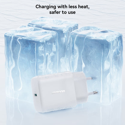 JOYROOM JR-TCF24 30W USB-C / Type-C Fast Charger with Cable Set, Specification:EU Plug(White) - USB Charger by JOYROOM | Online Shopping UK | buy2fix