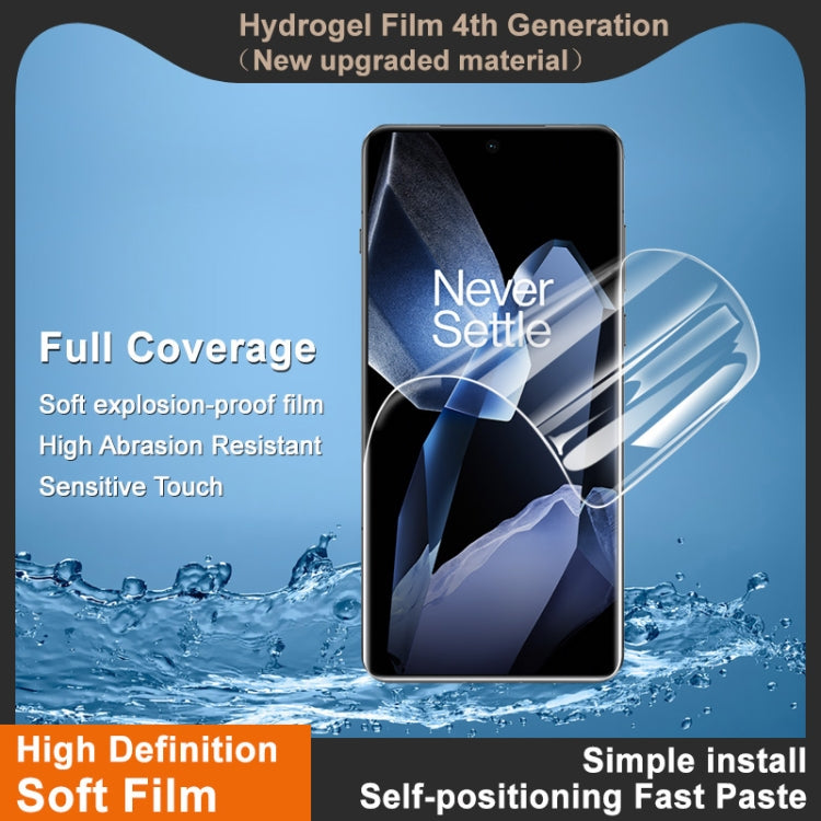 For OnePlus 13 imak 4th Generation Full Coverage Screen Hydrogel Film Protector by imak