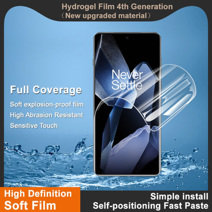 For OnePlus 13 imak 4th Generation Full Coverage Screen Hydrogel Film Protector by imak