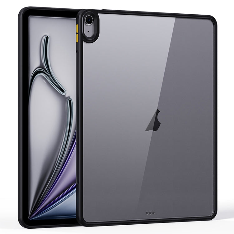 For iPad Air 13 2025 / 2024 Ming Shield Series PC Hybrid TPU Tablet Case(Black) by buy2fix