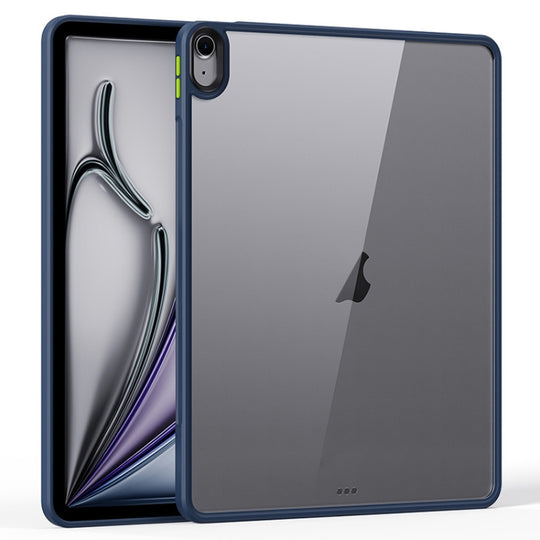 For iPad Air 13 2026 / 2025 / 2024 Ming Shield Series PC Hybrid TPU Tablet Case(Blue)
