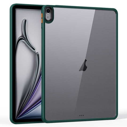 For iPad Air 11 2026 / 2025 / 2024 Ming Shield Series PC Hybrid TPU Tablet Case(Green)