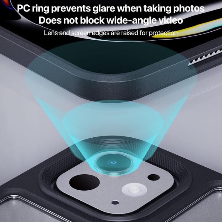 For iPad Air 13 2025 / 2024 Ming Shield Series PC Hybrid TPU Tablet Case(Blue) by buy2fix