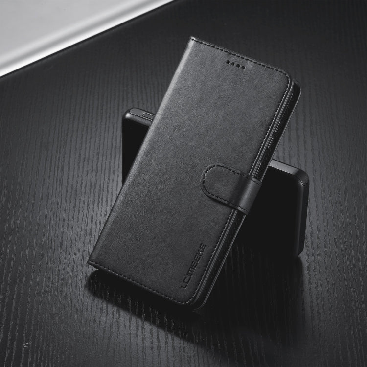 For Samsung Galaxy S25 5G LC.IMEEKE Calf Texture Leather Phone Case(Black) by LC.IMEEKE