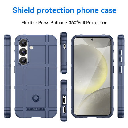 For Samsung Galaxy S25 5G Full Coverage Shockproof TPU Phone Case(Blue) - Galaxy S25 5G Cases by buy2fix | Online Shopping UK | buy2fix