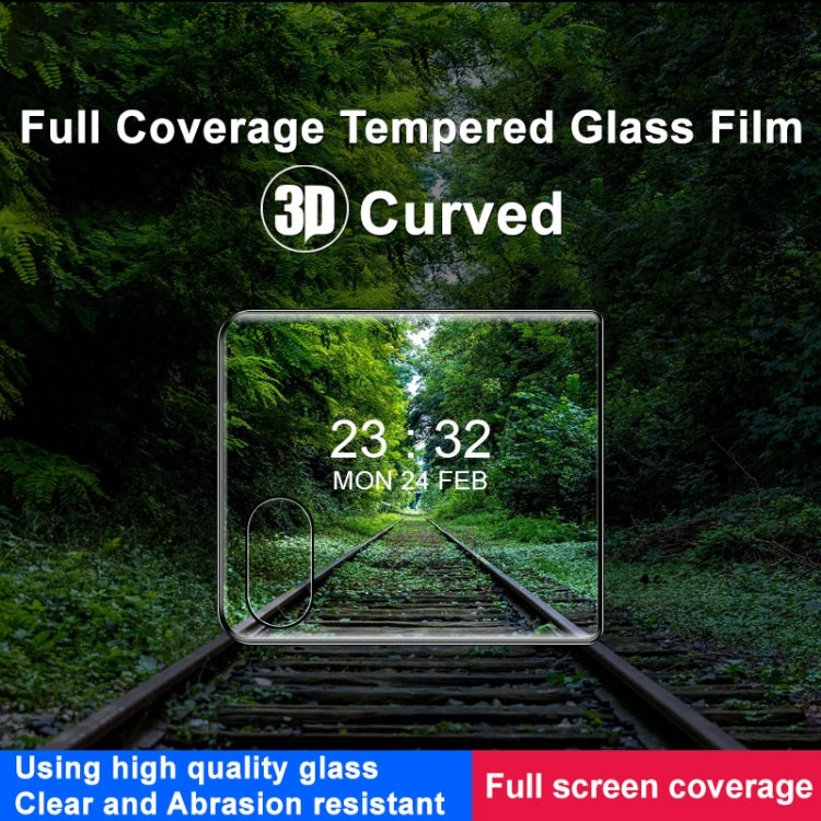 For Motorola Razr 50 Ultra imak 3D Curved Full Rear Screen Tempered Glass Film by imak