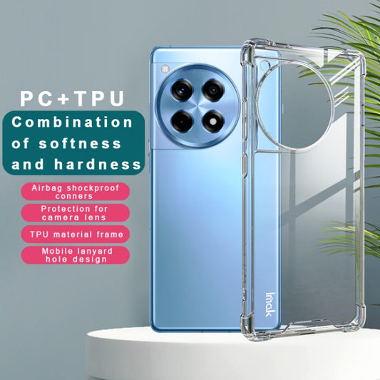 For OnePlus Ace 3 5G / 12R 5G IMAK Space Shield PC + TPU Airbag Shockproof Phone Case(Transparent) - OnePlus Cases by imak | Online Shopping UK | buy2fix