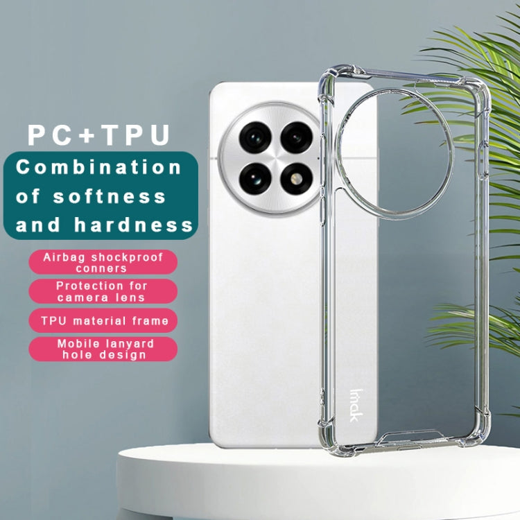 For OnePlus 13 IMAK Space Shield PC + TPU Airbag Shockproof Phone Case(Transparent) by imak