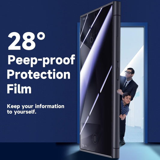 For Samsung Galaxy S20 FE LK Easy Install Privacy Tempered Glass Film(Black) - Galaxy Tempered Glass by buy2fix | Online Shopping UK | buy2fix
