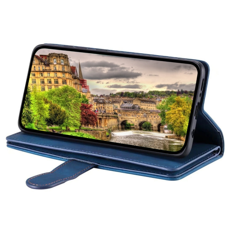 For Google Pixel 9 / 9 Pro Nine Card Zipper Bag Leather Phone Case with Lanyard(Blue) by buy2fix