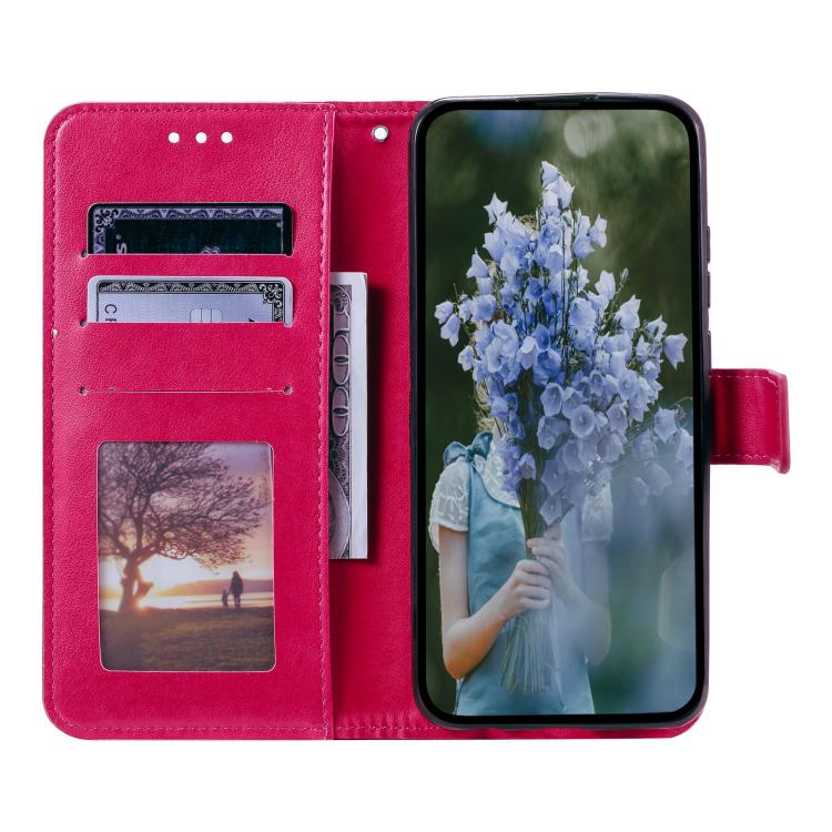 For Google Pixel 10 / 10 Pro Totem Flower Embossed Leather Phone Case with Lanyard(Red) - Google Cases by buy2fix | Online Shopping UK | buy2fix