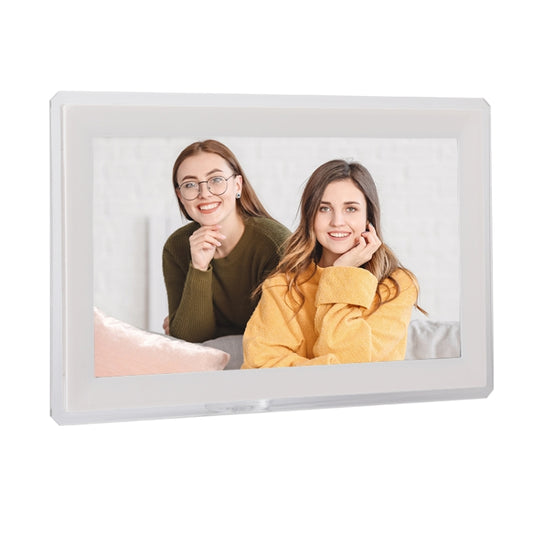 15.6 inch IPS Screen Digital Cloud Photo Frame Wall Mounted LED Advertising Machine, Plug Type:EU Plug(White) by buy2fix