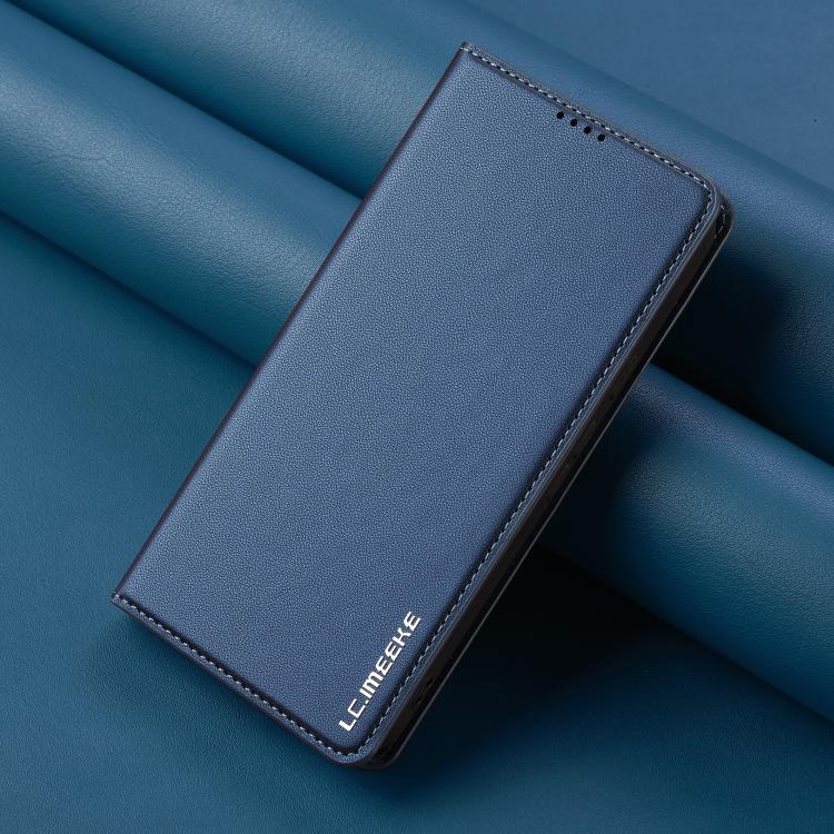 For Google Pixel 10 Pro XL LC.IMEEKE L1 Series Frosted Fine Texture PU Phone Case(Blue) - Google Cases by LC.IMEEKE | Online Shopping UK | buy2fix