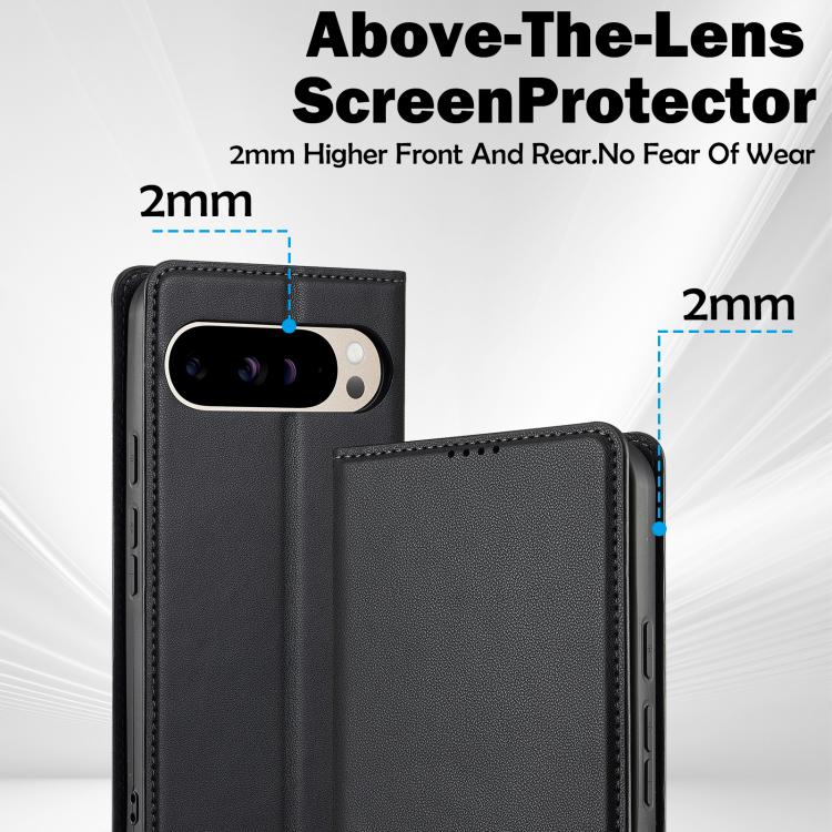 For Google Pixel 10 / 10 Pro LC.IMEEKE L1 Series Frosted Fine Texture PU Phone Case(Black) - Google Cases by LC.IMEEKE | Online Shopping UK | buy2fix