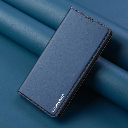 For Google Pixel 10 / 10 Pro LC.IMEEKE L1 Series Frosted Fine Texture PU Phone Case(Blue) - Google Cases by LC.IMEEKE | Online Shopping UK | buy2fix