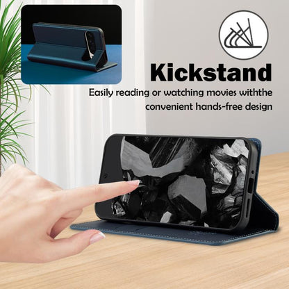 For Google Pixel 10 / 10 Pro LC.IMEEKE L1 Series Frosted Fine Texture PU Phone Case(Blue) - Google Cases by LC.IMEEKE | Online Shopping UK | buy2fix