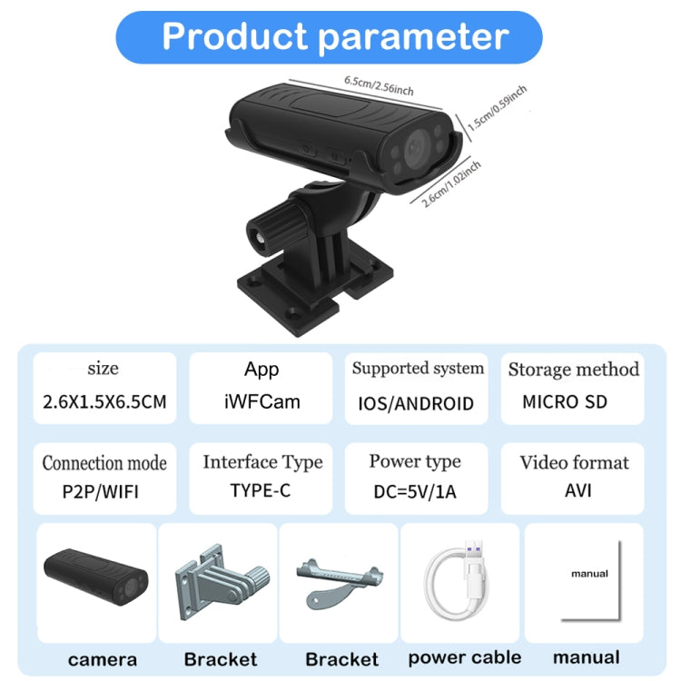 W2 HD Motion Detection IR Night Wireless Smart Camera by buy2fix