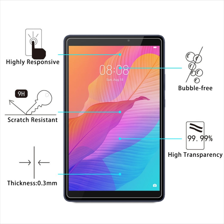 For Huawei Tablet C3 8.0 9H HD Explosion-proof Tempered Glass Film - For Huawei MediaPad by buy2fix | Online Shopping UK | buy2fix