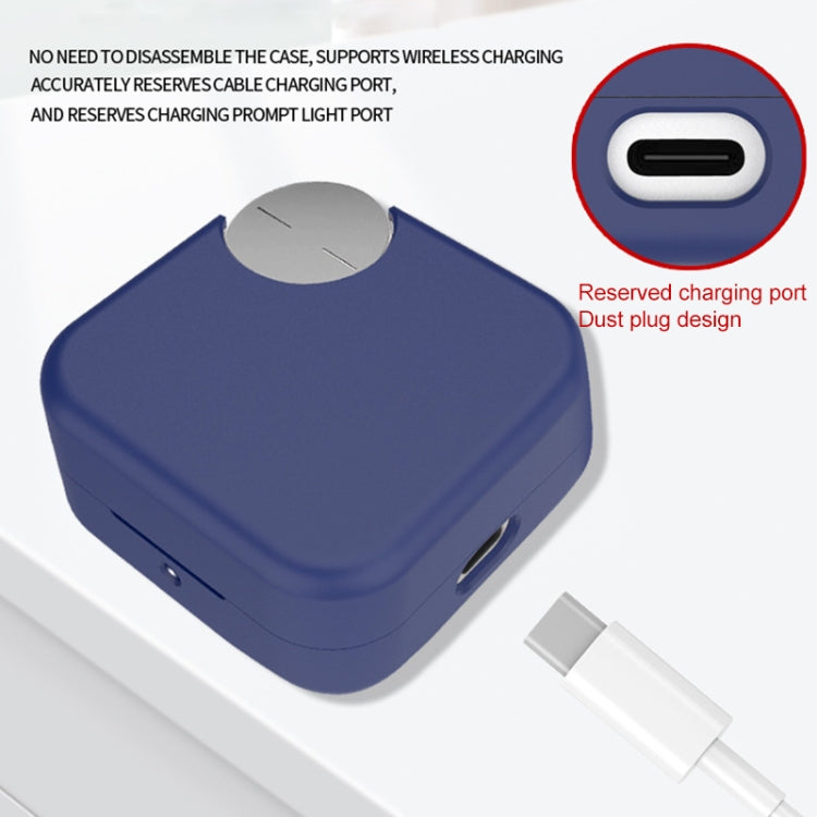 For CMF By Nothing Buds Pro2 Bluetooth Earphone Silicone Protective Case(Blue) - Other Earphone Case by buy2fix | Online Shopping UK | buy2fix