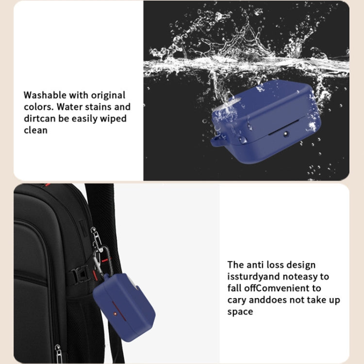 For CMF By Nothing Buds Pro2 Bluetooth Earphone Silicone Protective Case(Blue) - Other Earphone Case by buy2fix | Online Shopping UK | buy2fix