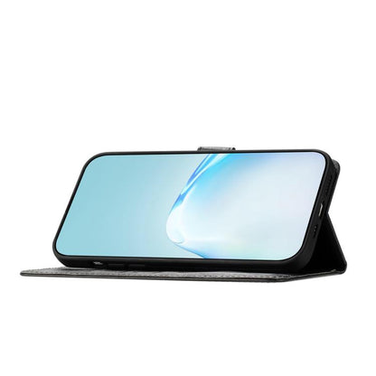 For iPhone Air Silk Texture Horizontal Flip Leather Phone Case(Black) - iPhone Air Cases by buy2fix | Online Shopping UK | buy2fix