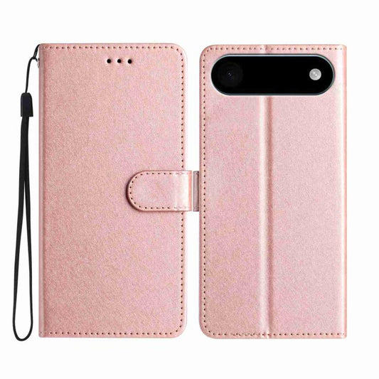 For iPhone Air Silk Texture Horizontal Flip Leather Phone Case(Rose Gold) - iPhone Air Cases by buy2fix | Online Shopping UK | buy2fix