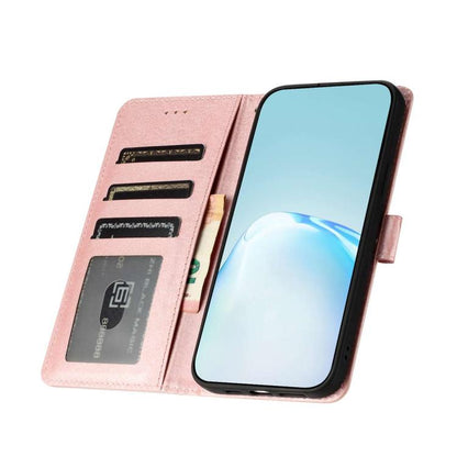 For iPhone Air Silk Texture Horizontal Flip Leather Phone Case(Rose Gold) - iPhone Air Cases by buy2fix | Online Shopping UK | buy2fix