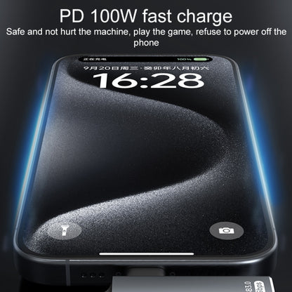 ADS-617 5Gbps PD100W USB-C / Type-C to USB OTG Adapter(Black) - OTG Adapter by buy2fix | Online Shopping UK | buy2fix