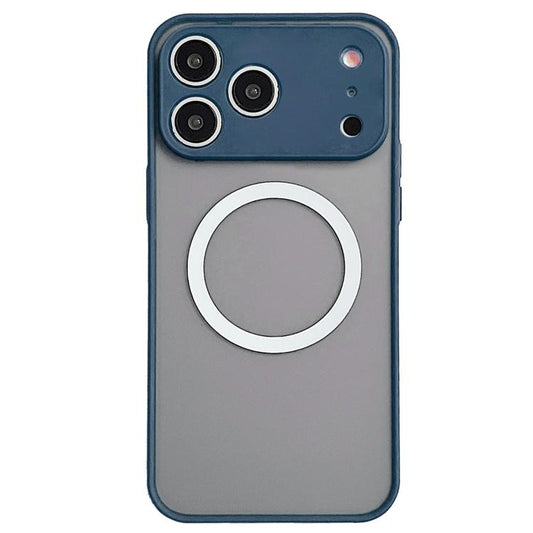 For iPhone 17 Pro Hawkeye Skin Feel MagSafe Phone Case(Royal Blue) - iPhone 17 Pro Cases by buy2fix | Online Shopping UK | buy2fix