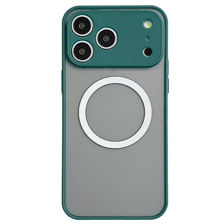 For iPhone 17 Pro Hawkeye Skin Feel MagSafe Phone Case(Dark Green) - iPhone 17 Pro Cases by buy2fix | Online Shopping UK | buy2fix