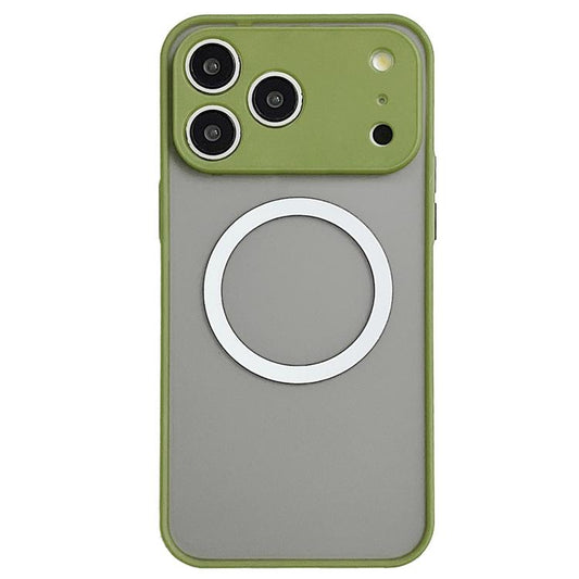 For iPhone 17 Pro Hawkeye Skin Feel MagSafe Phone Case(Army Green) - iPhone 17 Pro Cases by buy2fix | Online Shopping UK | buy2fix