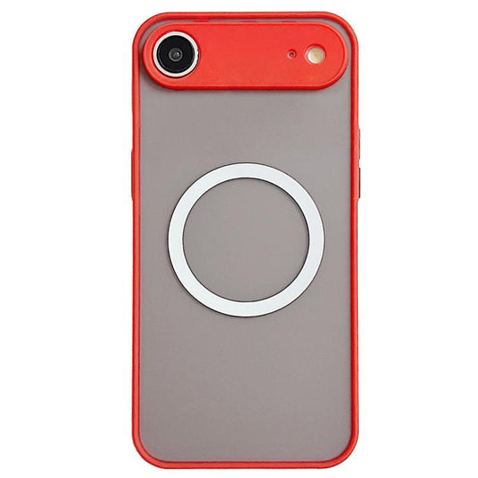 For iPhone Air Hawkeye Skin Feel MagSafe Phone Case(Red) - iPhone Air Cases by buy2fix | Online Shopping UK | buy2fix