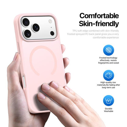 For iPhone 17 Pro Max DUX DUCIS Yind Series MagSafe TPU Hybrid PC Phone Case(Light Pink) - iPhone 17 Pro Max Cases by DUX DUCIS | Online Shopping UK | buy2fix