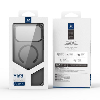 For iPhone 17 Pro DUX DUCIS Yind Series MagSafe TPU Hybrid PC Phone Case(Black) - iPhone 17 Pro Cases by DUX DUCIS | Online Shopping UK | buy2fix