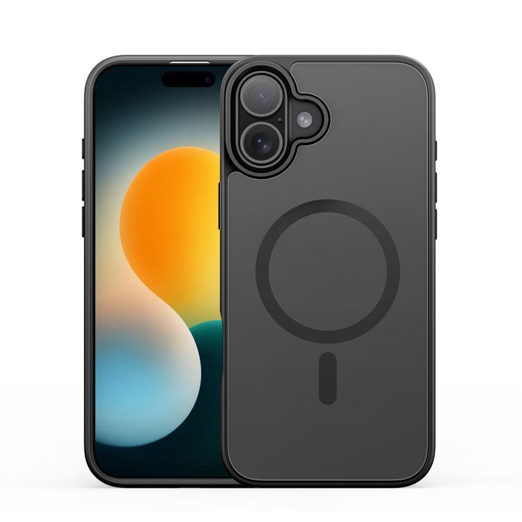 For iPhone 17 DUX DUCIS Yind Series MagSafe TPU Hybrid PC Phone Case(Black) - iPhone 17 Cases by DUX DUCIS | Online Shopping UK | buy2fix