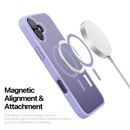 For iPhone 17 DUX DUCIS Yind Series MagSafe TPU Hybrid PC Phone Case(Light Purple) - iPhone 17 Cases by DUX DUCIS | Online Shopping UK | buy2fix