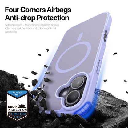 For iPhone 17 DUX DUCIS Yind Series MagSafe TPU Hybrid PC Phone Case(Light Purple) - iPhone 17 Cases by DUX DUCIS | Online Shopping UK | buy2fix