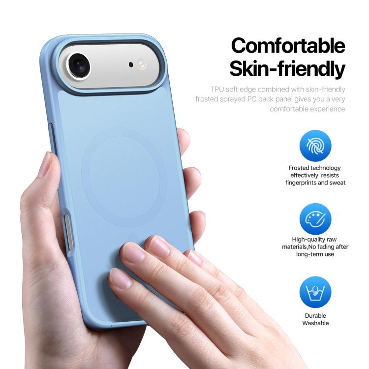 For iPhone Air DUX DUCIS Yind Series MagSafe TPU Hybrid PC Phone Case(Light Blue) - iPhone Air Cases by DUX DUCIS | Online Shopping UK | buy2fix