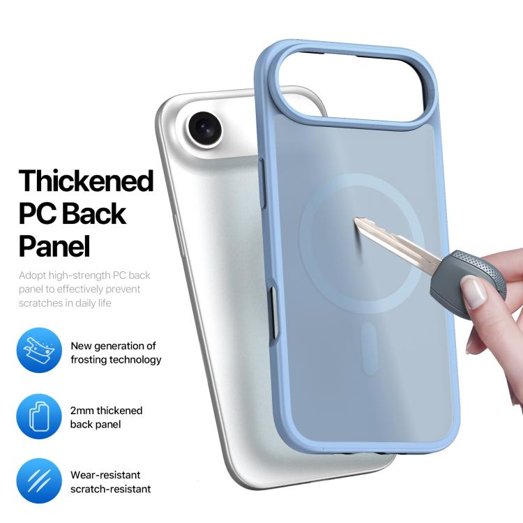 For iPhone Air DUX DUCIS Yind Series MagSafe TPU Hybrid PC Phone Case(Light Blue) - iPhone Air Cases by DUX DUCIS | Online Shopping UK | buy2fix