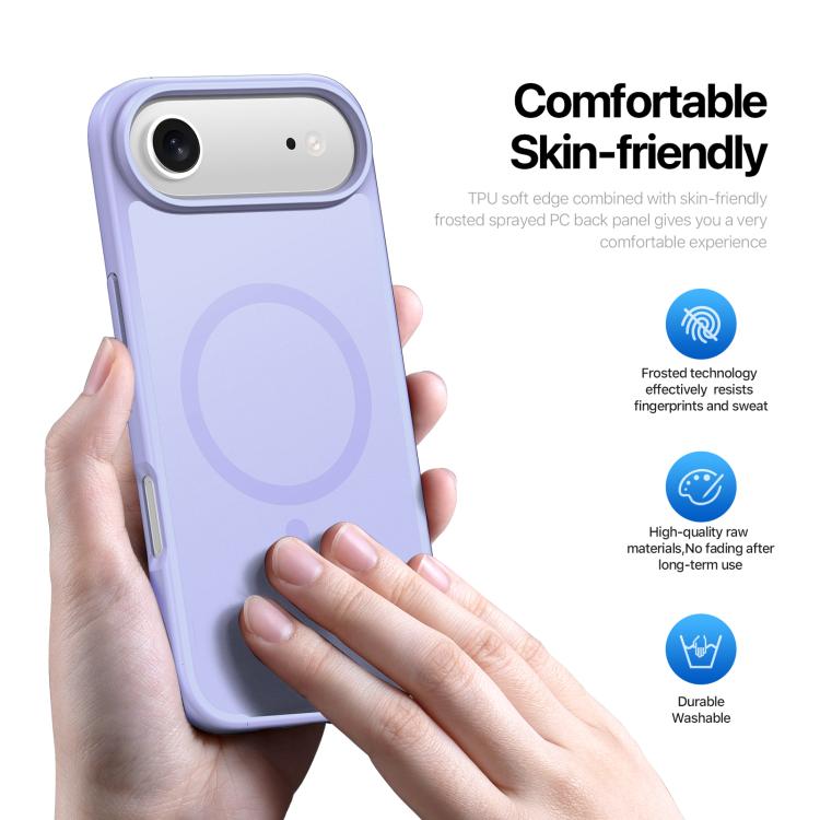 For iPhone Air DUX DUCIS Yind Series MagSafe TPU Hybrid PC Phone Case(Light Purple) - iPhone Air Cases by DUX DUCIS | Online Shopping UK | buy2fix