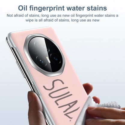 For Honor Magic V3 SULADA Skin Feel Liquid Leather Shockproof Phone Case(Pink) - Honor Cases by SULADA | Online Shopping UK | buy2fix