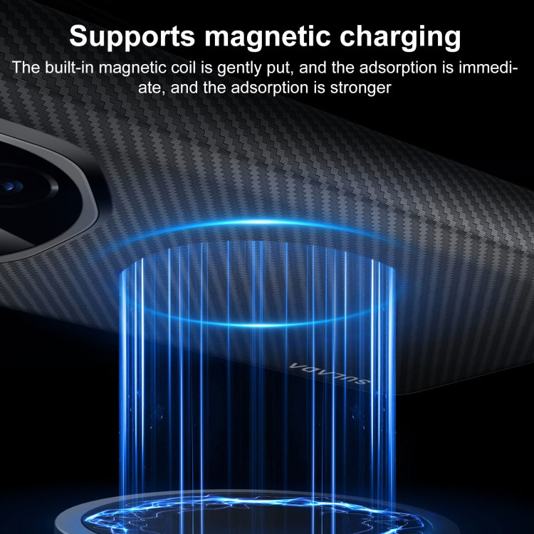 For Honor Magic V3 SULADA Kevlar 600D Texture Smart Window Leather Phone Case(Brown) - Honor Cases by SULADA | Online Shopping UK | buy2fix