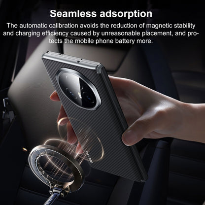 For Honor Magic Vs3 SULADA 600D Kevlar Texture PC Shockproof Phone Case(Black) - Honor Cases by SULADA | Online Shopping UK | buy2fix