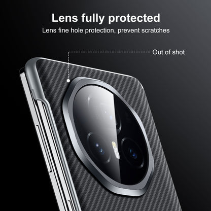 For Honor Magic Vs3 SULADA 600D Kevlar Texture PC Shockproof Phone Case(Blue) - Honor Cases by SULADA | Online Shopping UK | buy2fix