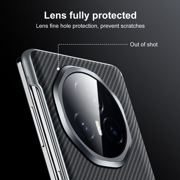 For Honor Magic V3 SULADA 600D Kevlar Texture PC Shockproof Phone Case(Brown) - Honor Cases by SULADA | Online Shopping UK | buy2fix