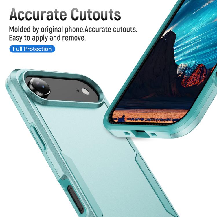 For iPhone Air Pioneer Armor Heavy Duty PC + TPU Phone Case(Green) - iPhone Air Cases by buy2fix | Online Shopping UK | buy2fix