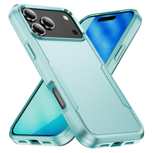 For iPhone 18 Pro Pioneer Armor Heavy Duty PC + TPU Phone Case(Green)