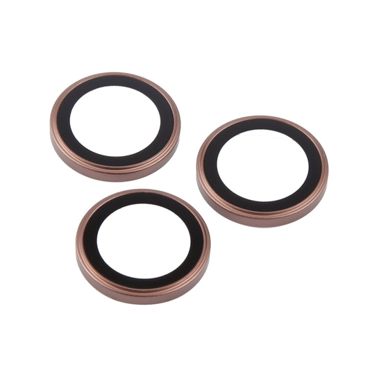 For iPhone 16 Pro / 16 Pro Max Back Camera Cover Tempered Glass Lens Film(Rose Gold) by buy2fix