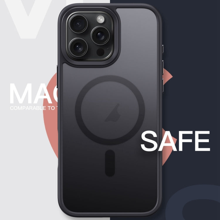 For iPhone 16e Frosted MagSafe Magnetic Phone Case(Grey) - iPhone 16e Cases by buy2fix | Online Shopping UK | buy2fix